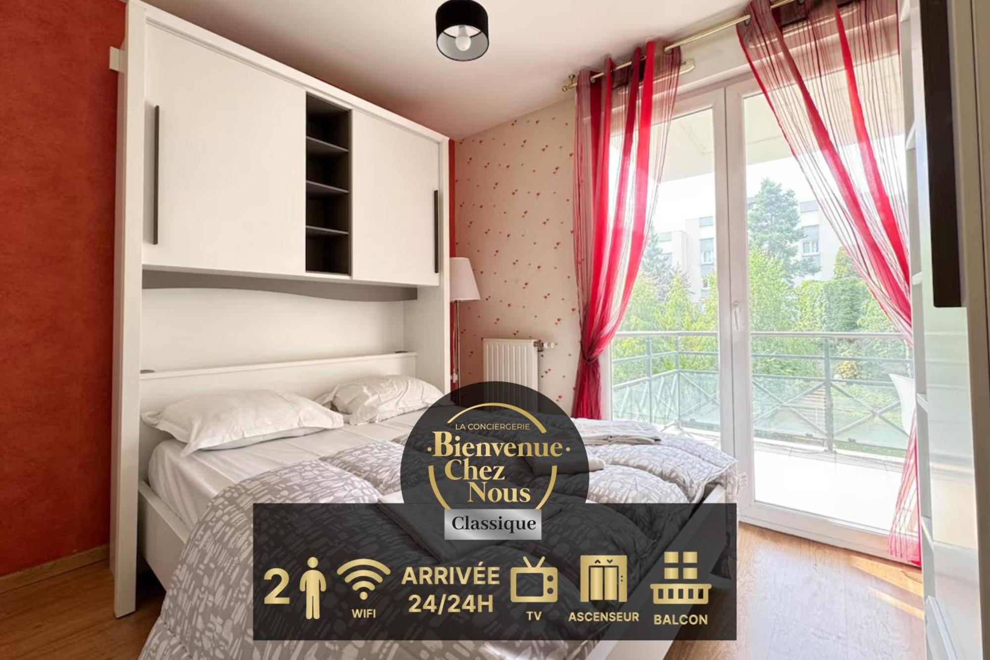 Bel Appartement Spacieux 2 Pers Avec Balcon - Thermale 3 Chamalières Kültér fotó